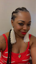 Load image into Gallery viewer, Razzle Dazzle Tassel Earrings
