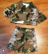 Camo splash 2 piece set